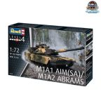 Revell 03346 M1A1 AIM (SA)/M1A2 Abrams Battle Tank 1/72 Scale