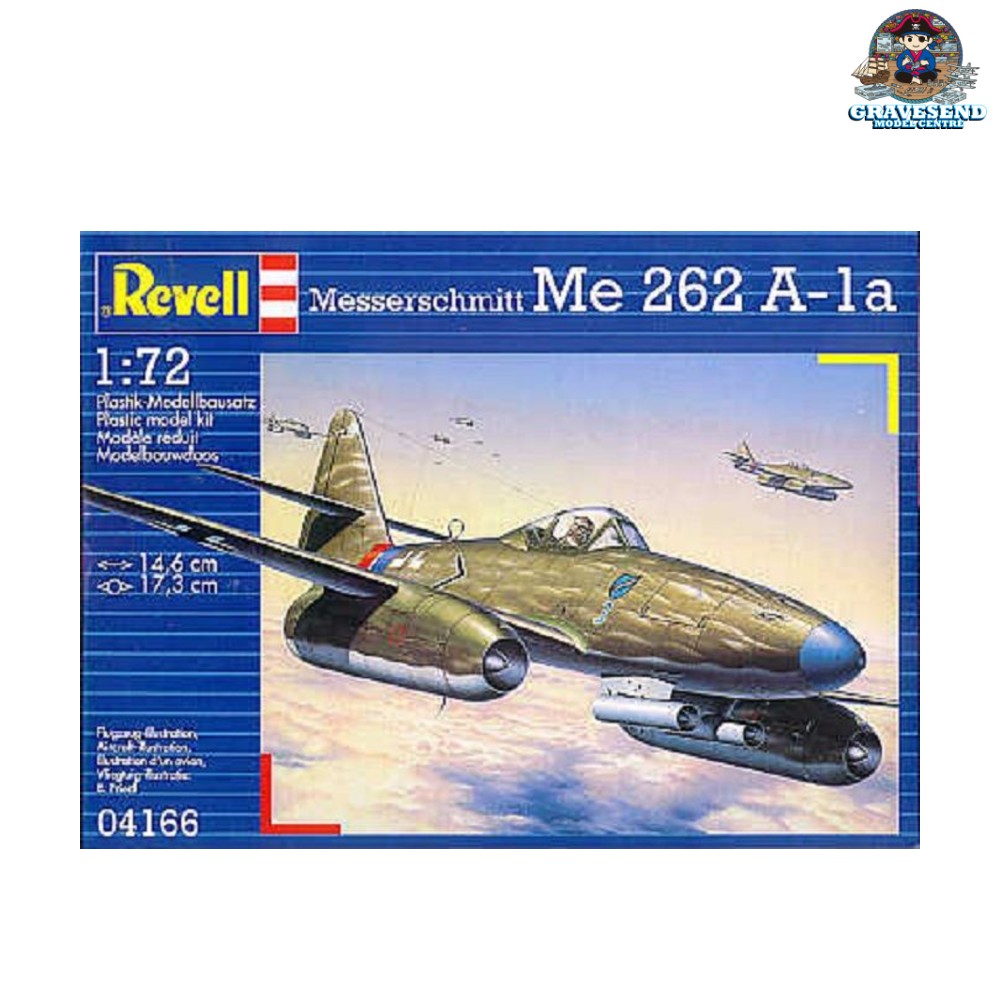 Revell 04166 1/72 Me 262 A-1a