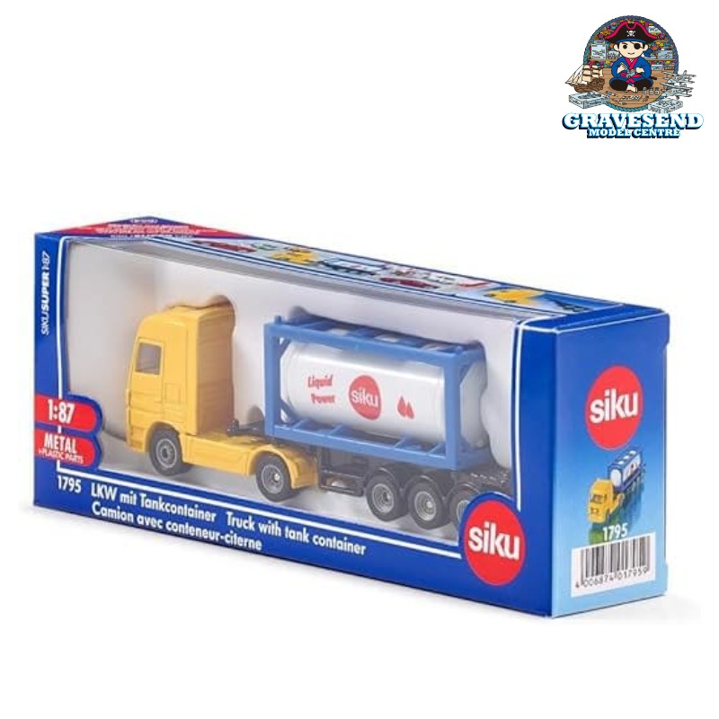 SIKU S161795 Truck With Tank Container
