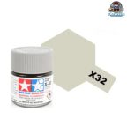 Tamiya 81532 Acrylic Mini X-32 Titan. Silver