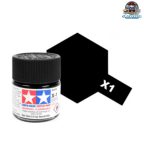 Tamiya Acrylic Mini X-1 Black