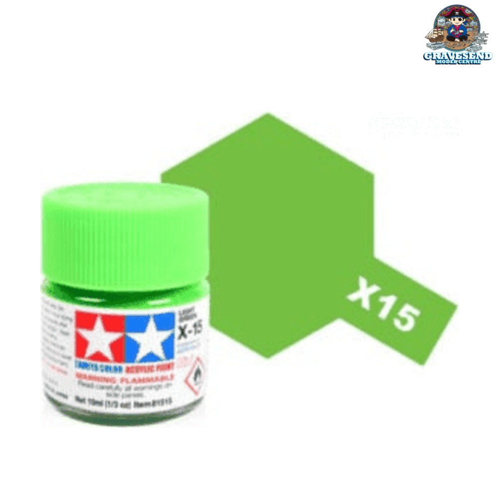 Tamiya Acrylic Mini X-15 Light Green