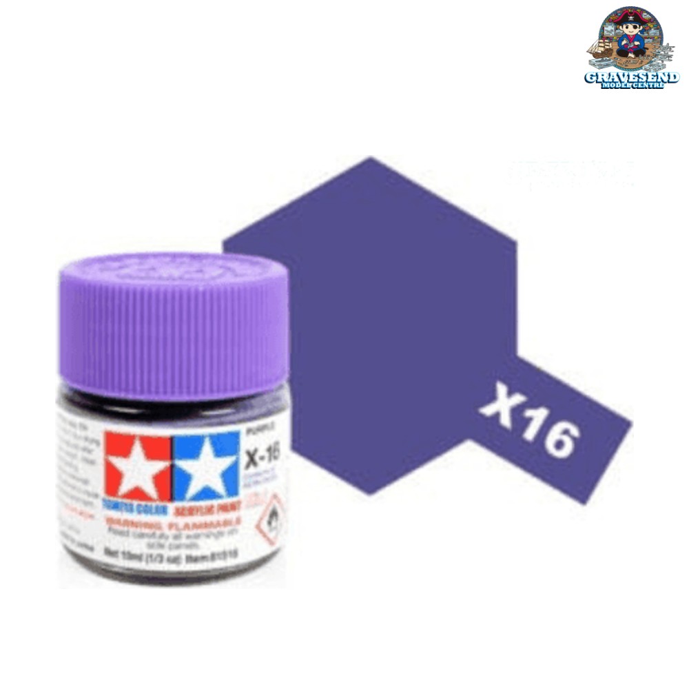 Tamiya Acrylic Mini X-16 Purple