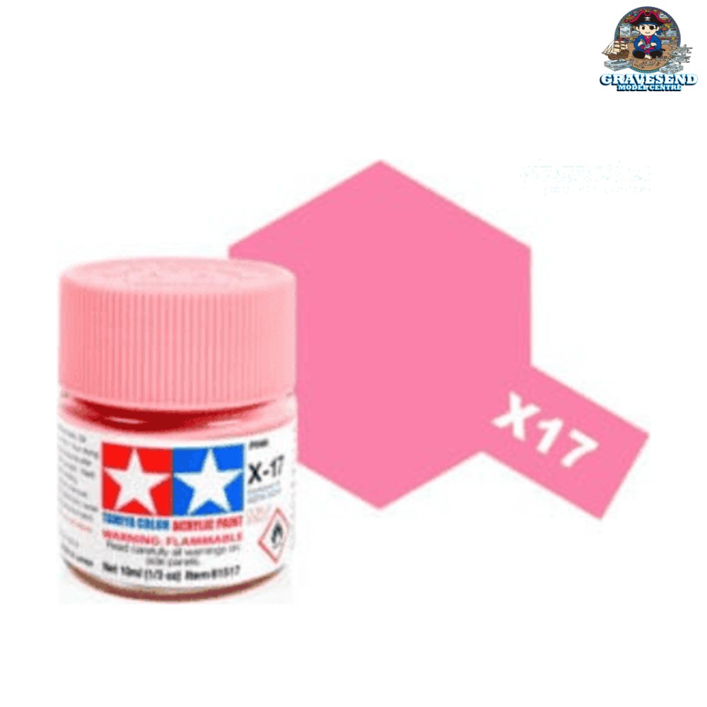 Tamiya Acrylic Mini X-17 Pink