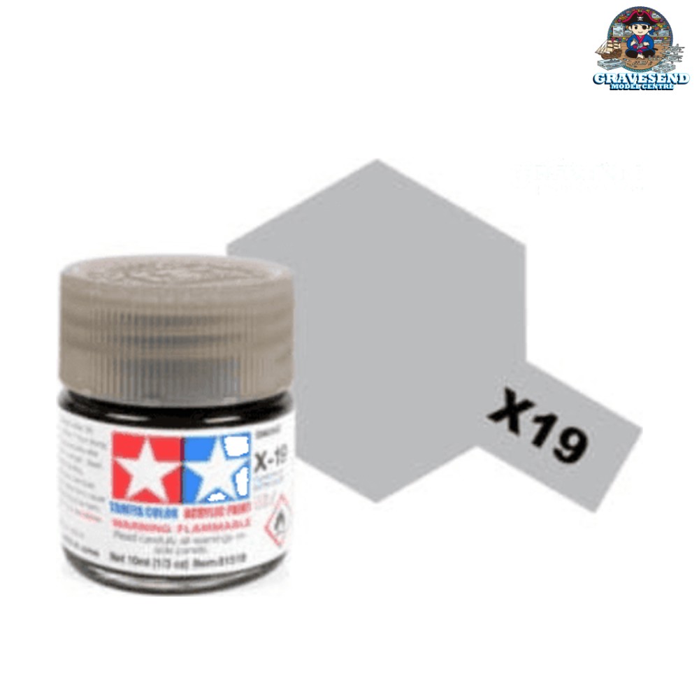 Tamiya Acrylic Mini X-19 Smoke