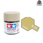 Tamiya Acrylic Mini X-31 Titan Gold