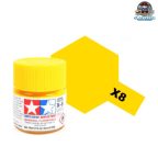 Tamiya Acrylic Mini X-8 Lemon Yellow